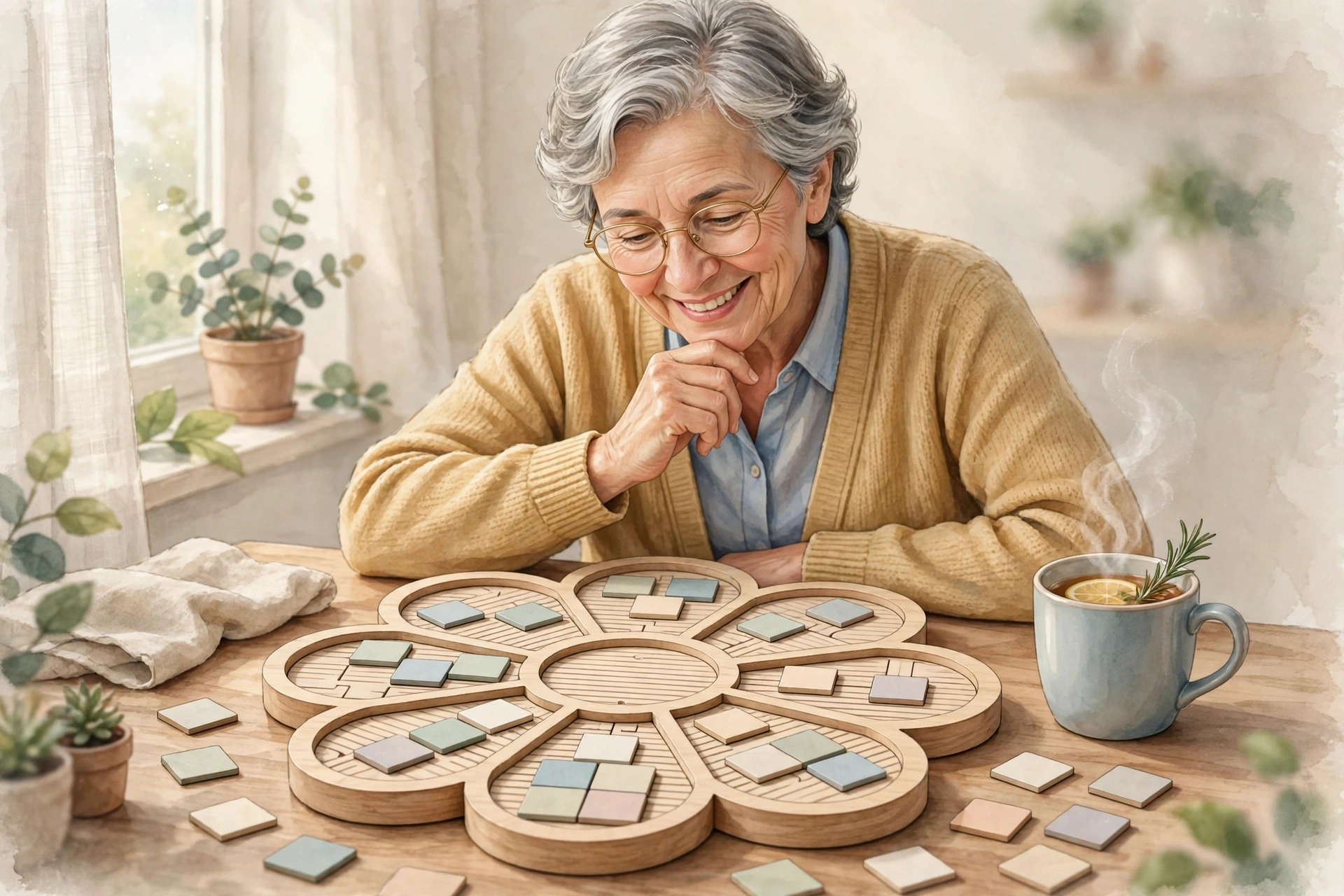 Blossom game brain benefits for seniors