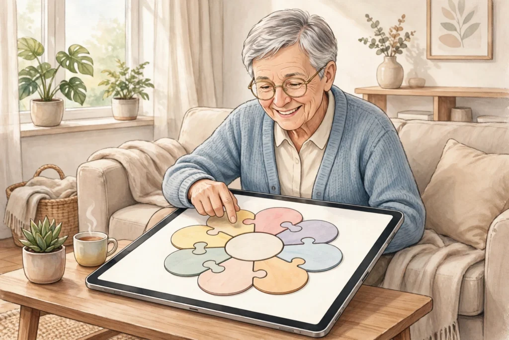 Blossom Game for Seniors: A Gentle Daily Word Puzzle