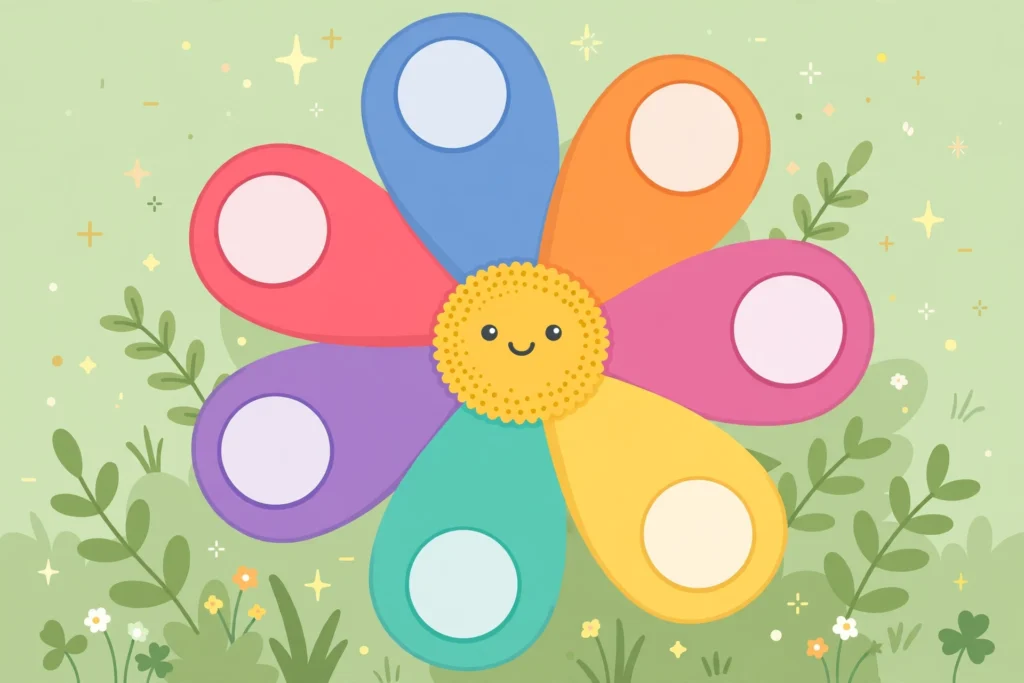 Blossom Game Rules: Center Letters, Words and Turns
